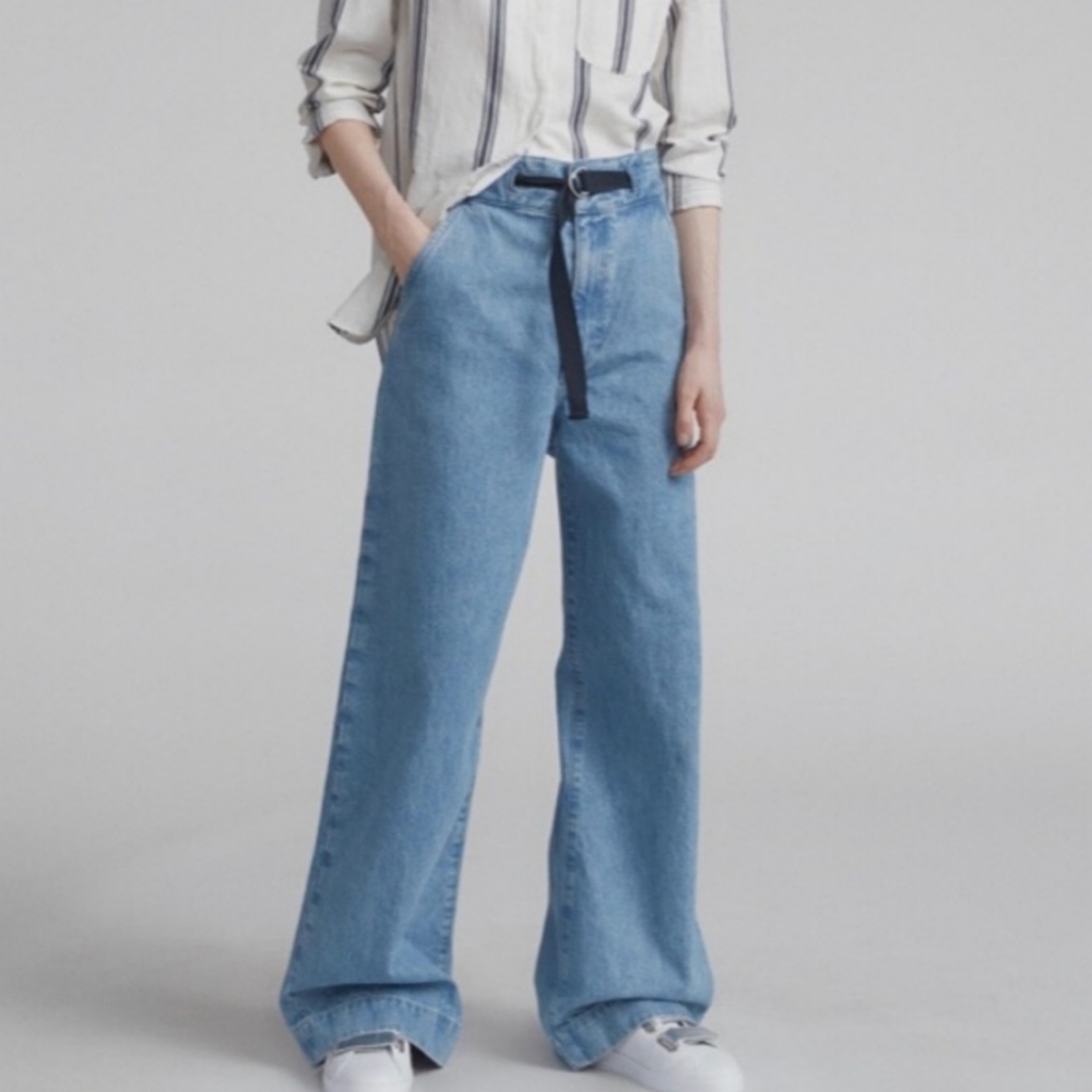 RAG & BONE CRYSTAL WASH MASSIVE PANT - Picture 2 of 5